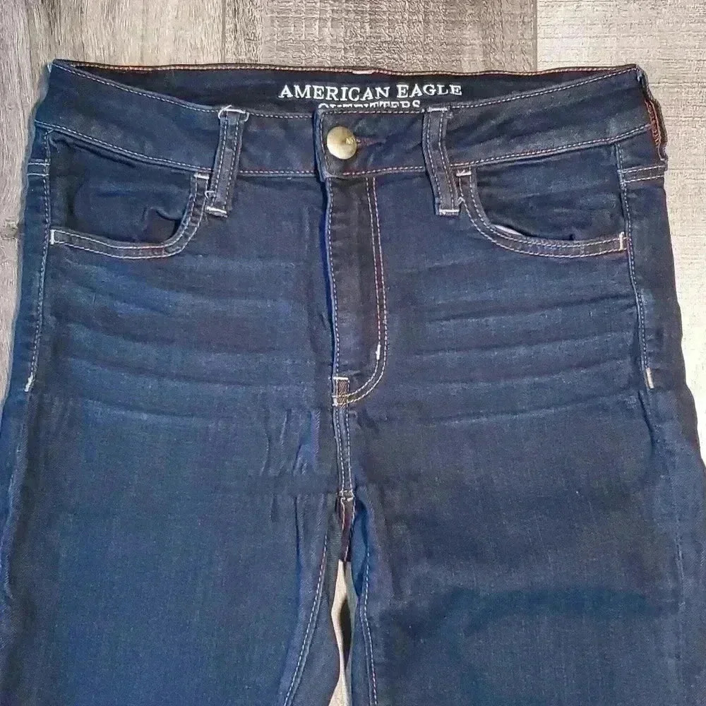 𝐀m𝐞r𝐢c𝐚n E𝐚g𝐥e Jegging J𝐞a𝐧s W𝐨m𝐞n's 8 X-L𝐨n𝐠  𝐄U𝐂 - Picture 3 of 8